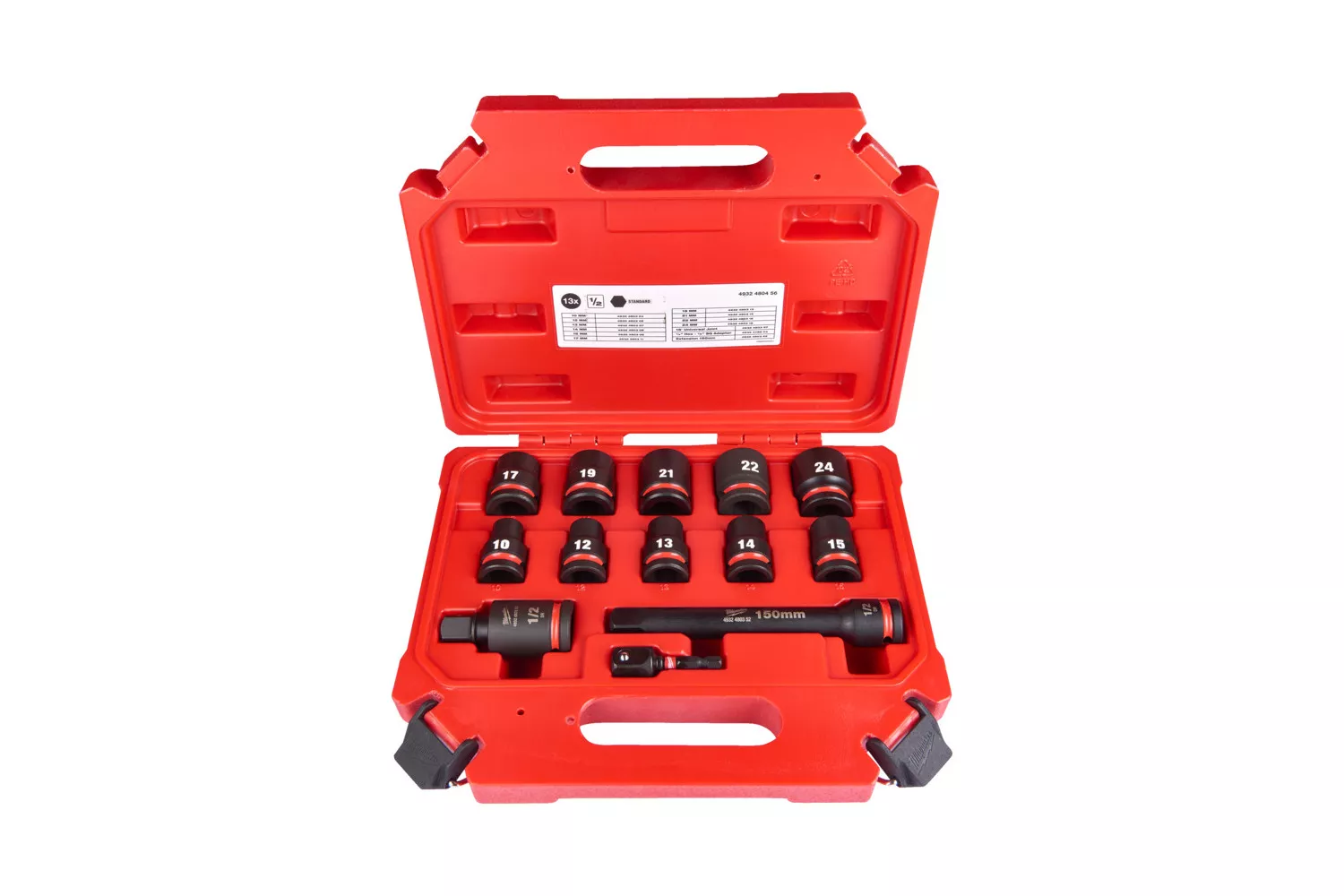 SET CHEI TUBULARE IMPACT 1/2 SHOCKWAVE STD 13BUC MILWAUKEE # 4932480456