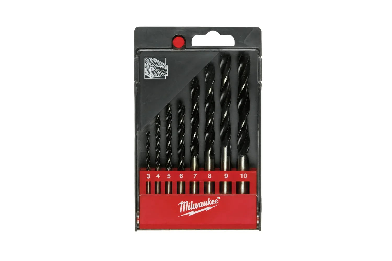 SET BURGHIE CU VARF DE CENTRARE / DIN 7487 8BUC MILWAUKEE # 4932352466