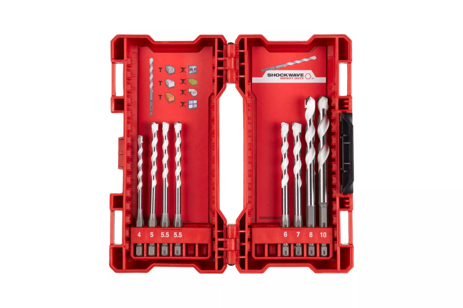 SET BURGHIE MULTIMATERIAL 8 BUC MILWAUKEE # 4932471113