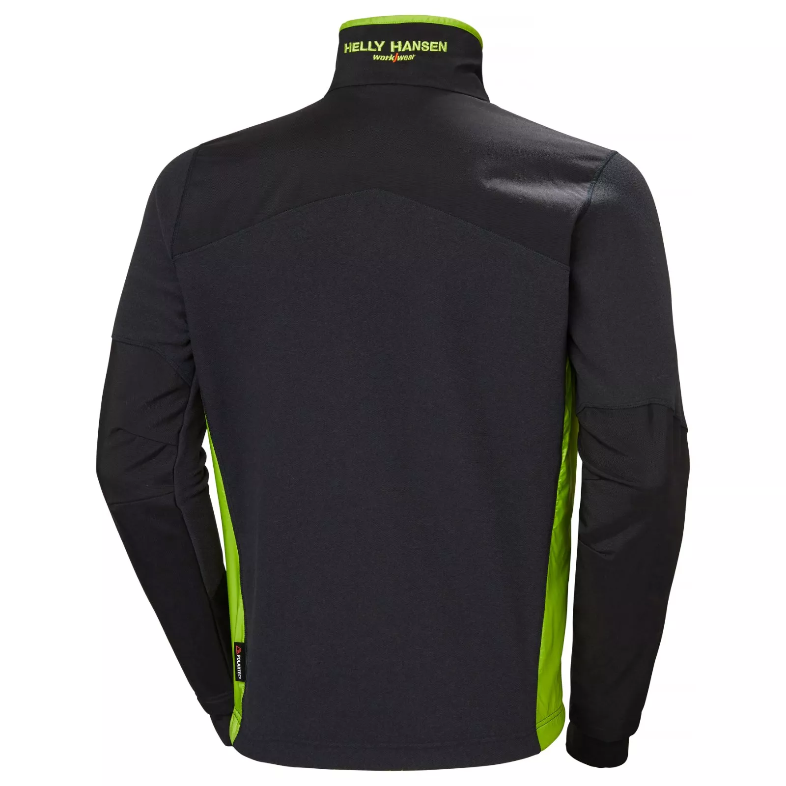 BLUZA MAGNI FLEECE NEGRU/LIME HELLY HANSEN # 72170