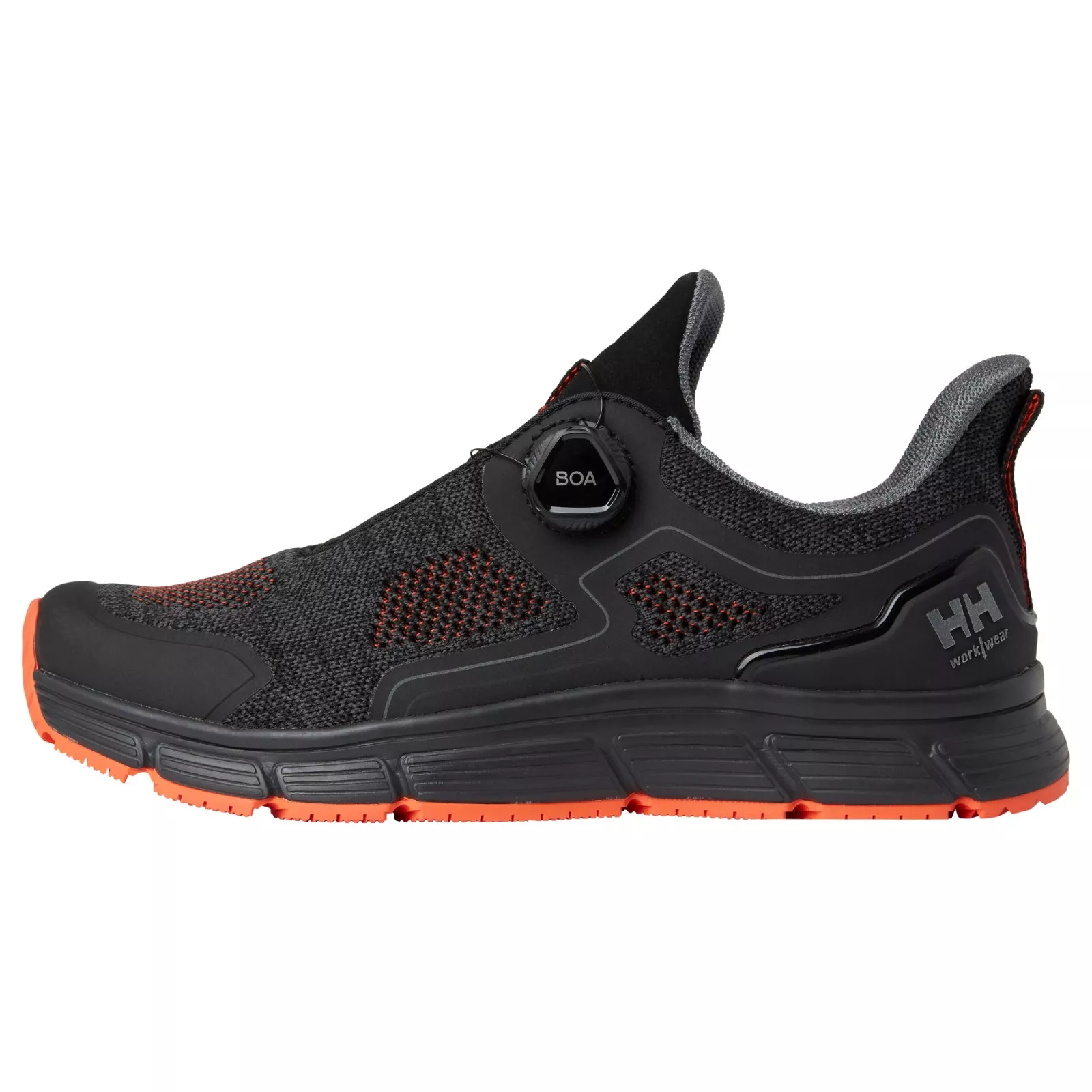 PANTOFI PROTECTIE KENSINGTON LOW BOA SOFT TOE O1 NEGRU/PORTOCALIU HELLY HANSEN # 78358