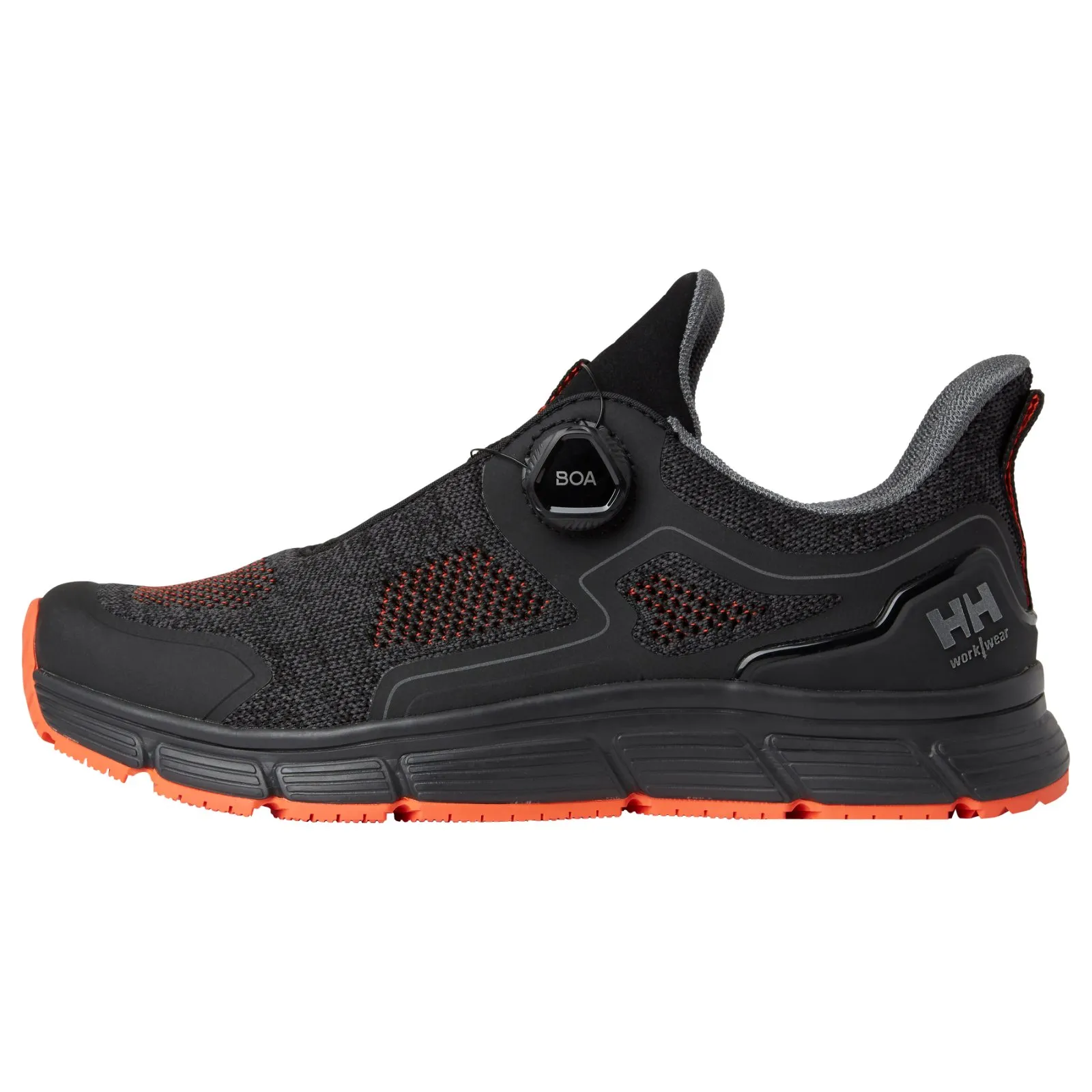 PANTOFI PROTECTIE KENSINGTON LOW BOA SOFT TOE O1 NEGRU/PORTOCALIU HELLY HANSEN # 78358