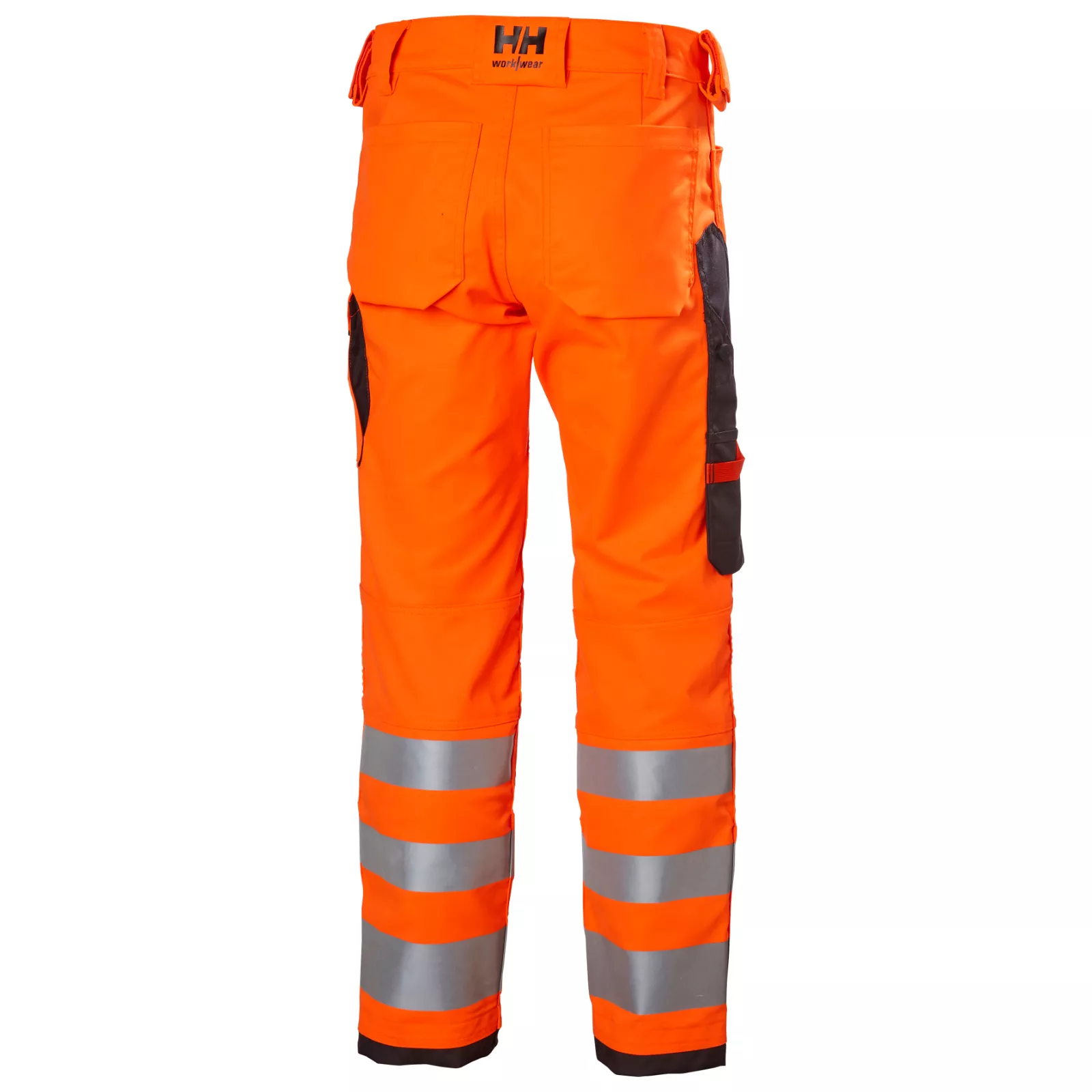 PANTALONI DE LUCRU REFLECTORIZANTI ALNA 2.0 WORK CL2 PORTOCALIU/NEGRU HELLY HANSEN # 77421