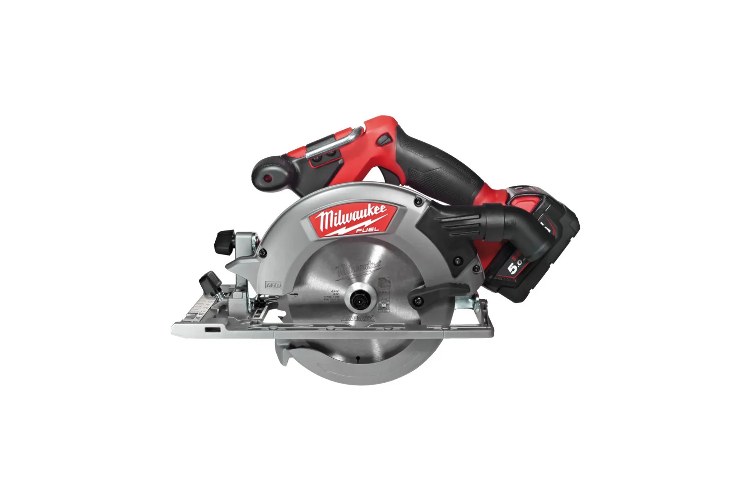 FIERASTRAU CIRCULAR PENTRU LEMN SI PLASTIC M18 55 MM MILWAUKEE # M18CCS55-502X / 4933451376