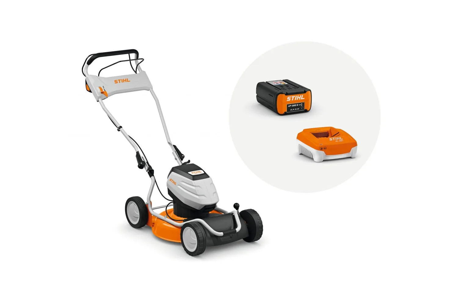 MASINA DE TUNS GAZONUL RMA 2.2 RV KIT(AP300S + AL301) STIHL # 63572000013