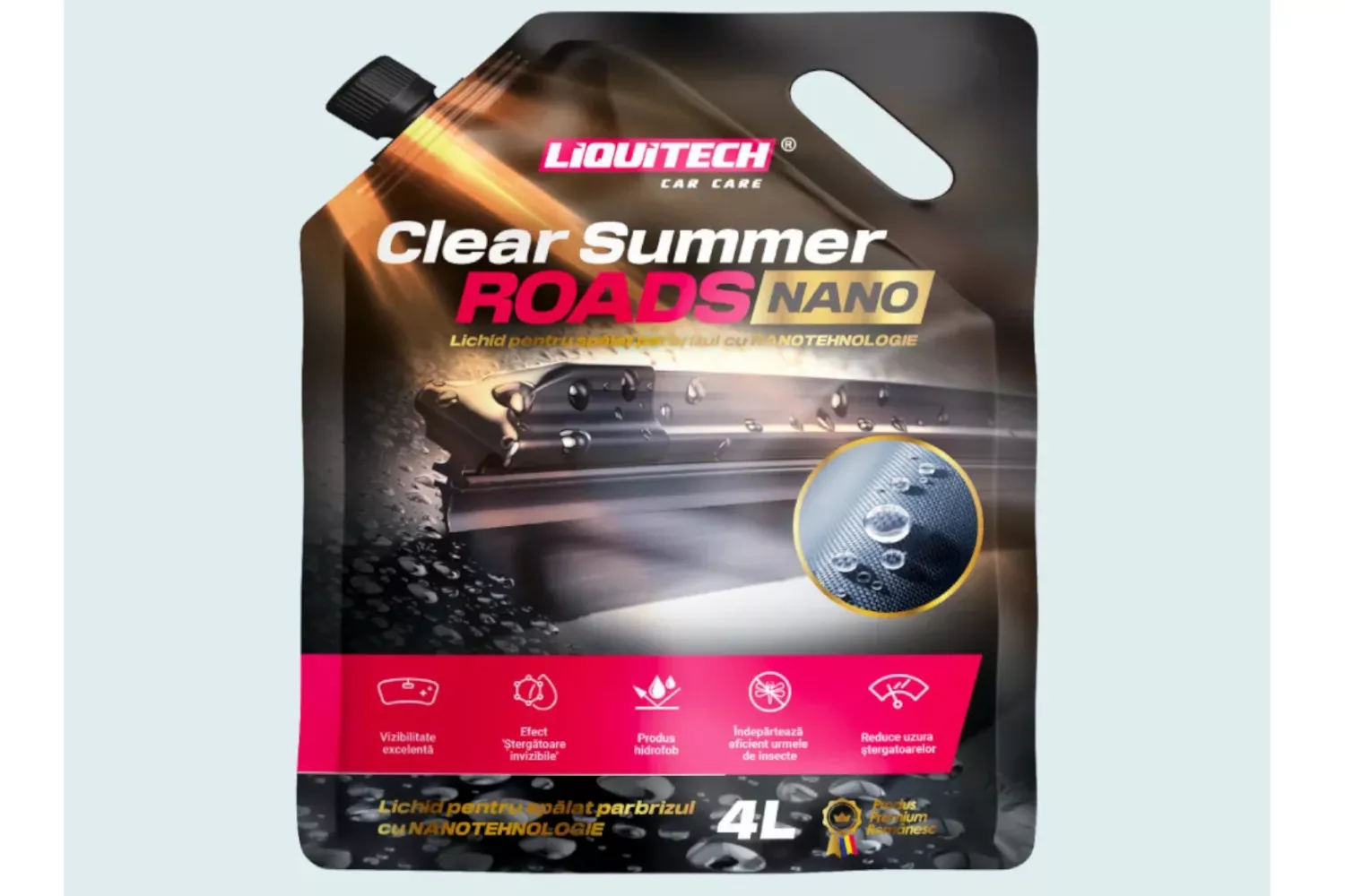 SOLUTIE PARBRIZ VARA 4L LIQUITECH
