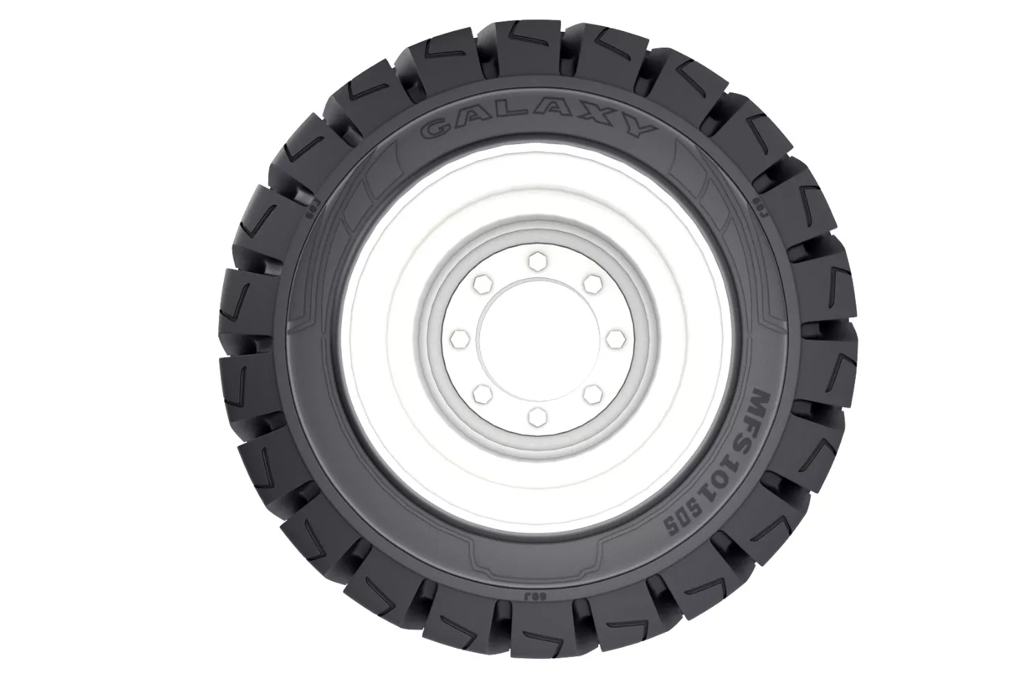 ANVELOPA 6.50-10 SOLIDA RUBBER MFS 101 SDS SD QH GALAXY # 110023
