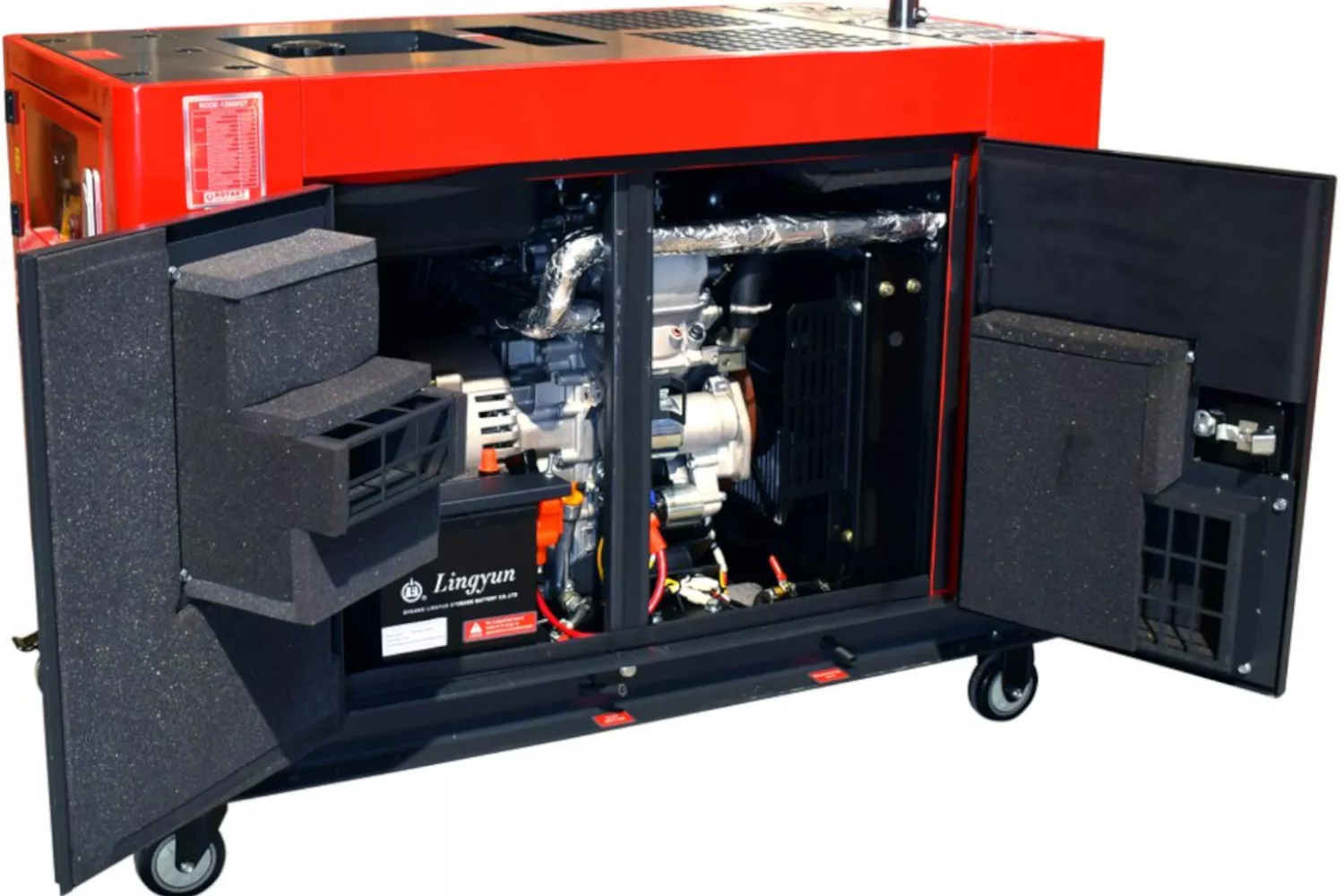 GENERATOR DIESEL RODE12000QT 400V 12KVA # 043617