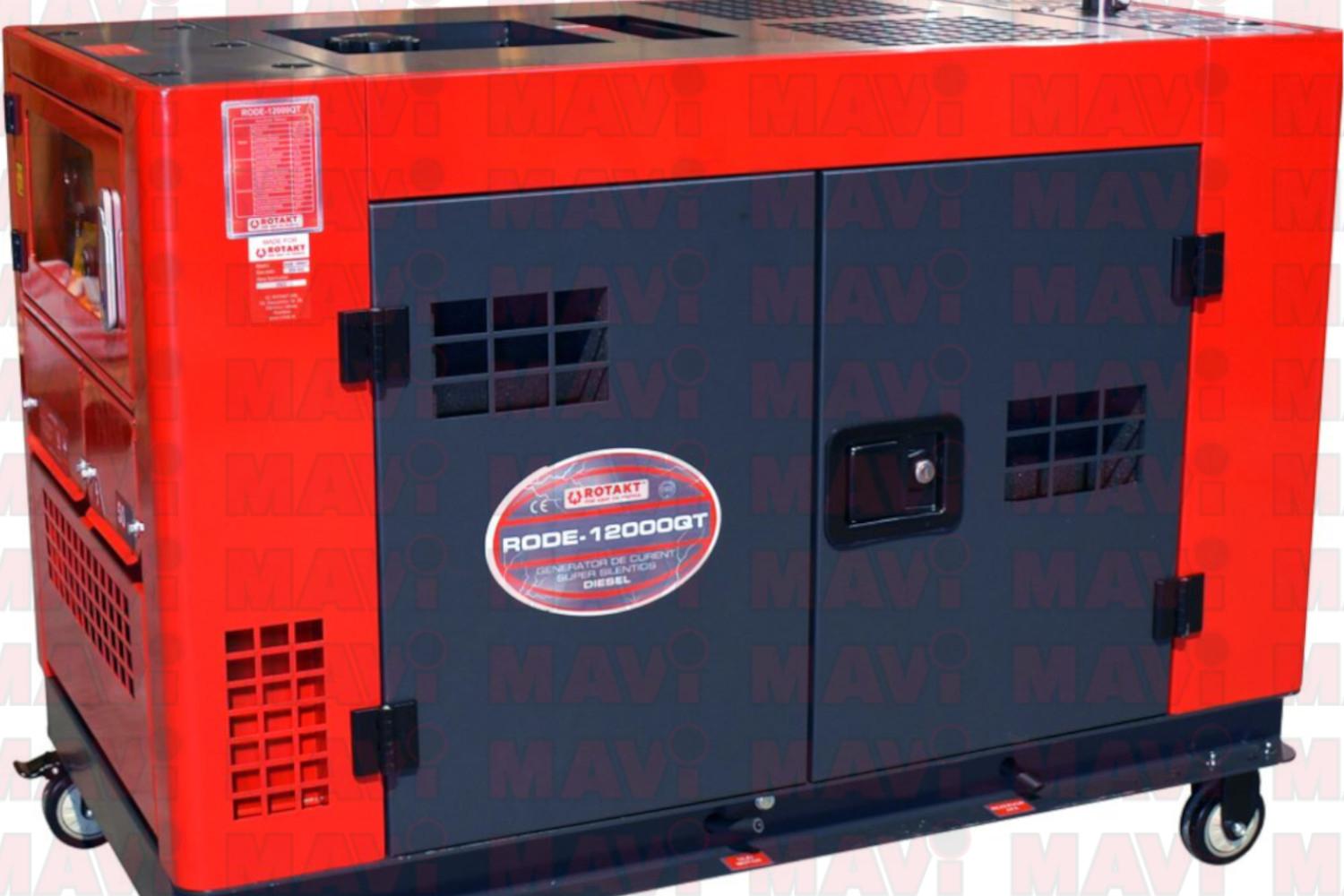 GENERATOR DIESEL RODE12000QT 400V 12KVA # 043617