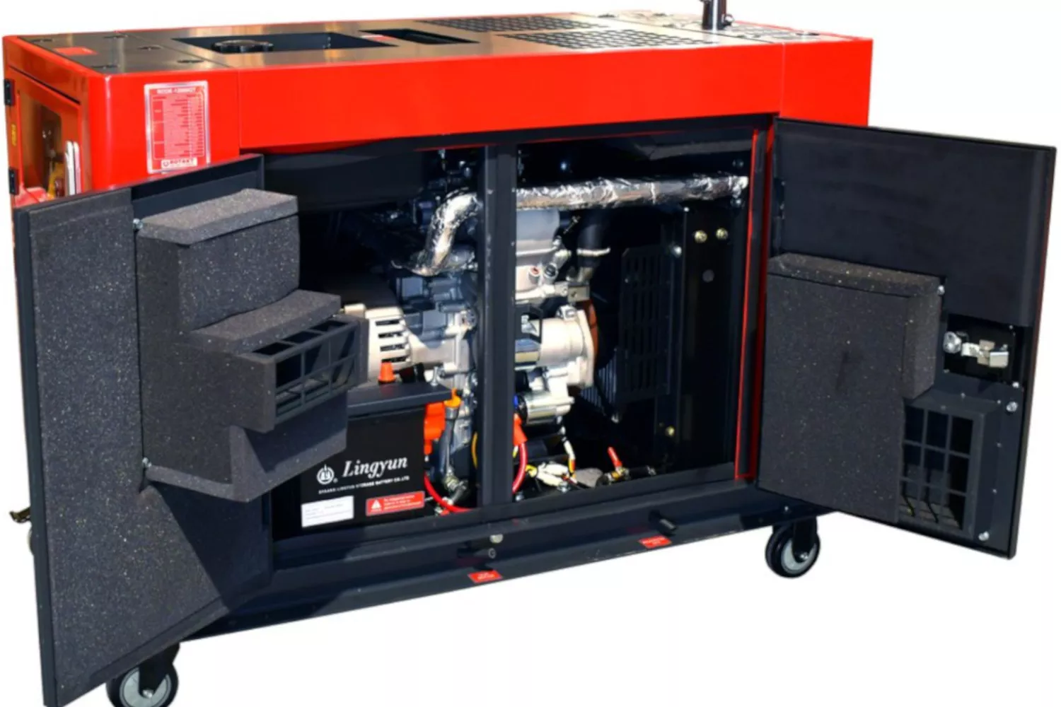 GENERATOR DIESEL RODE12000Q 230V 12KVA # 043616