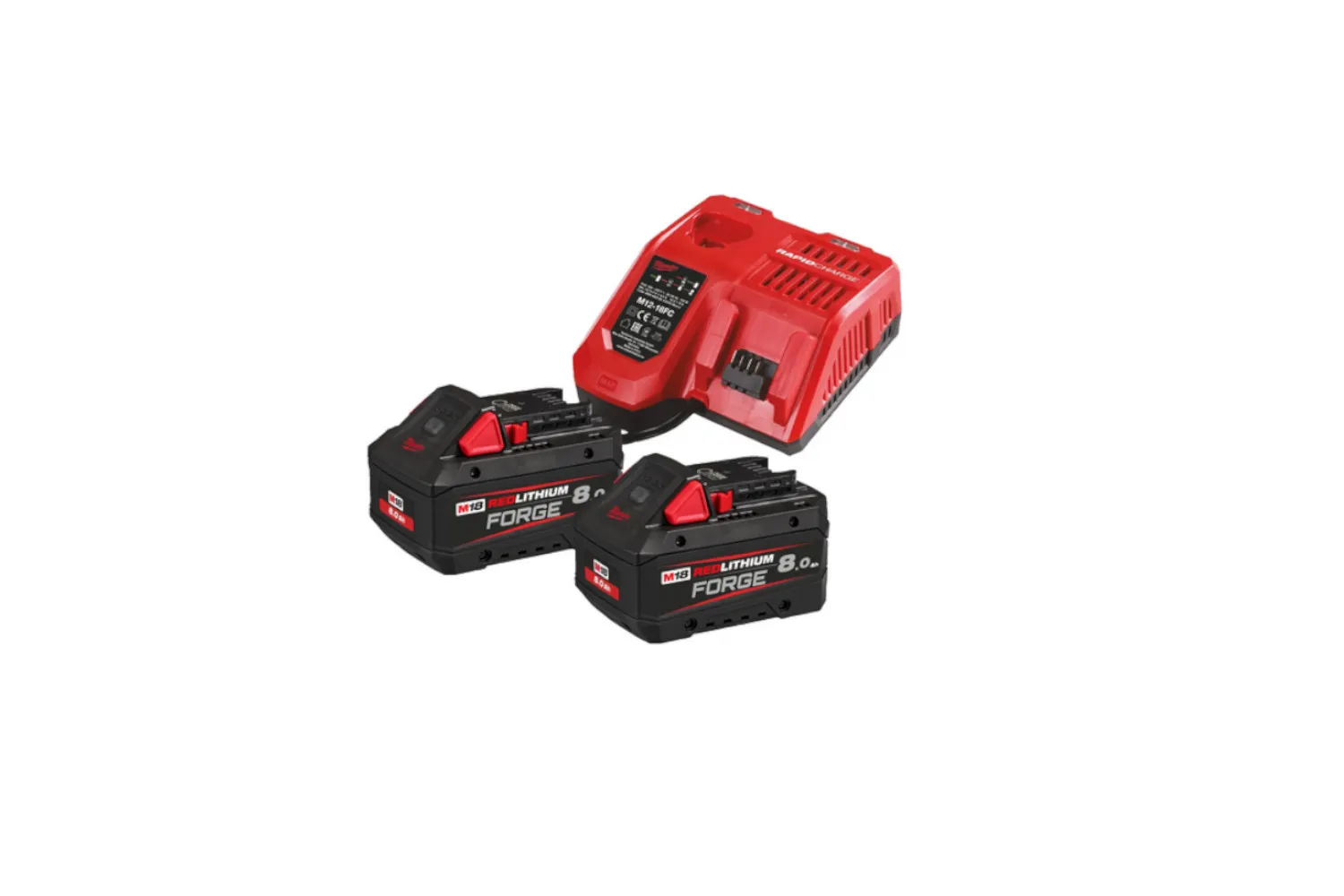 INCARCATOR CU 2 ACUMULATORI M18FORGENRG-802 MILWAUKEE # 4933498612