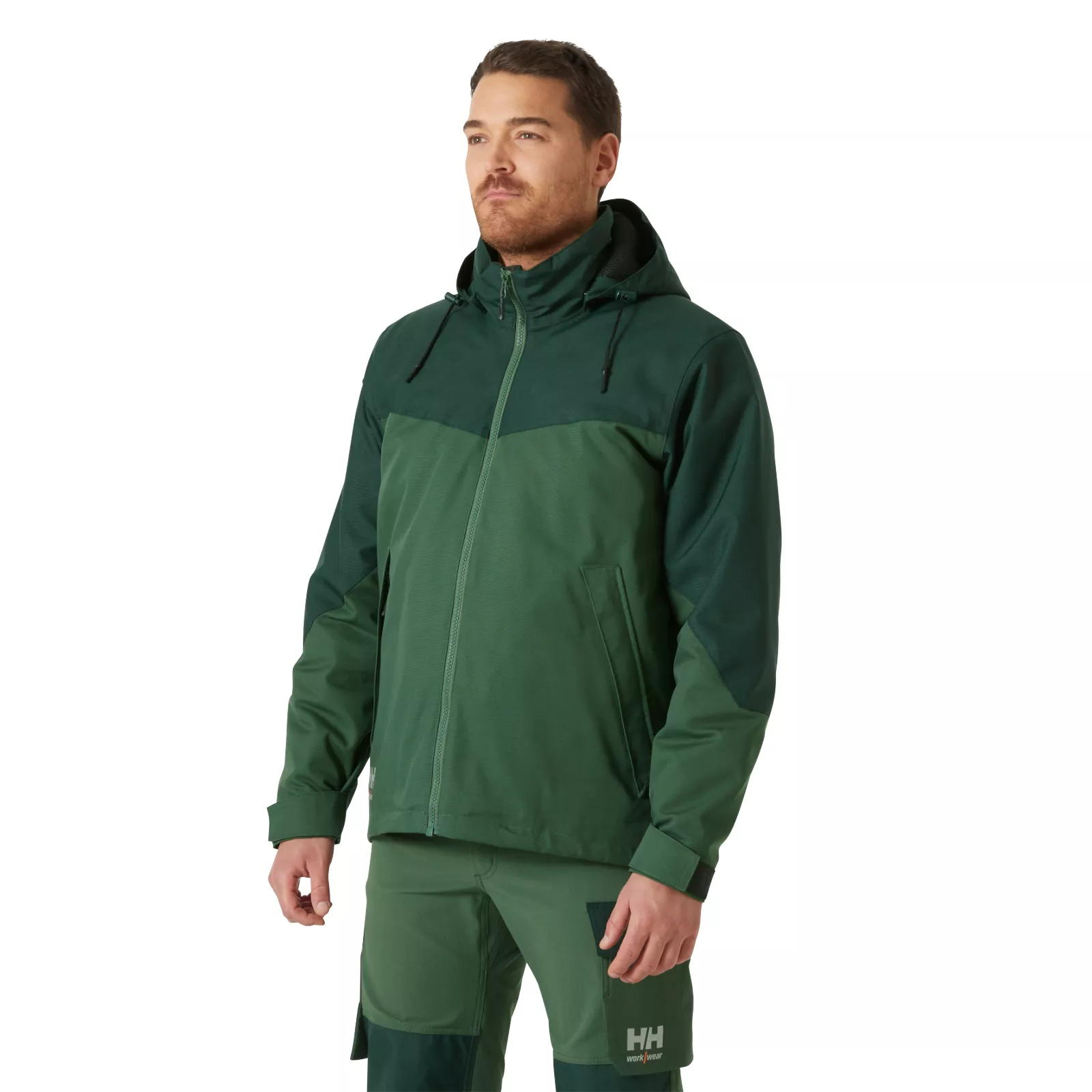 GEACA CU GLUGA OXFORD WINTER VERDE HELLY HANSEN 