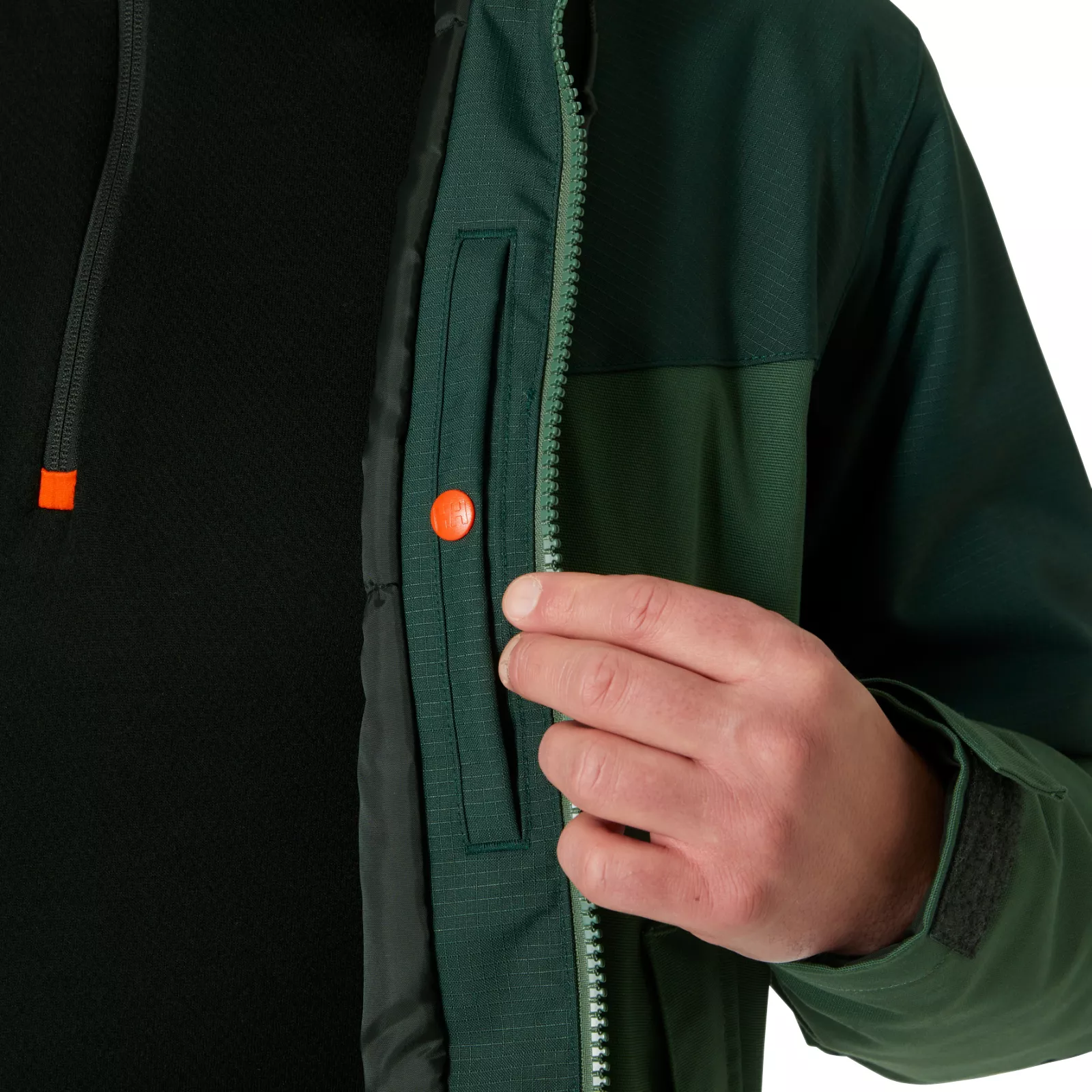 GEACA CU GLUGA OXFORD WINTER VERDE HELLY HANSEN 