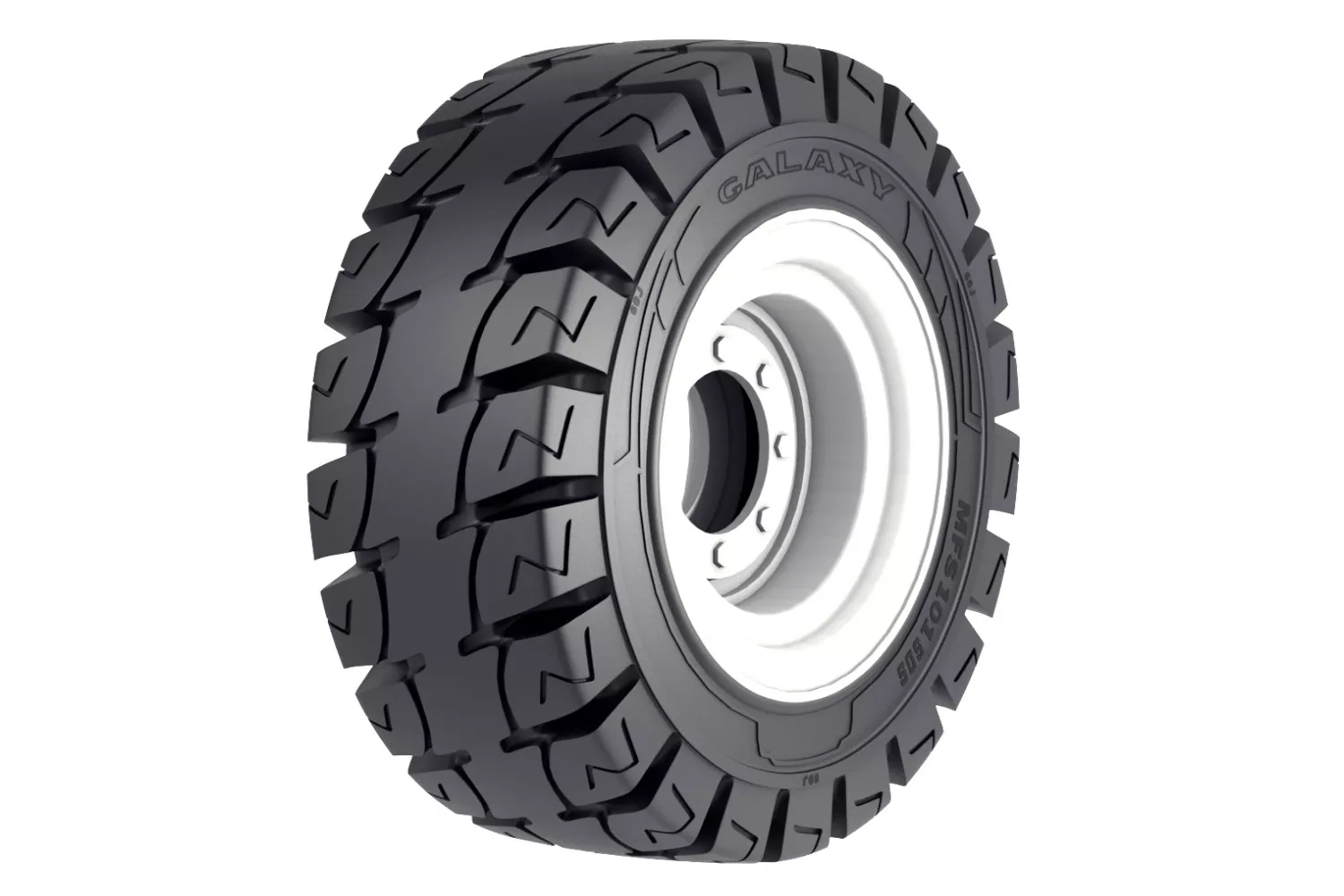 ANVELOPA 6.00-9 SOLID RUBBER TYRES MFS 101 SDS QH GALAXY # 110019