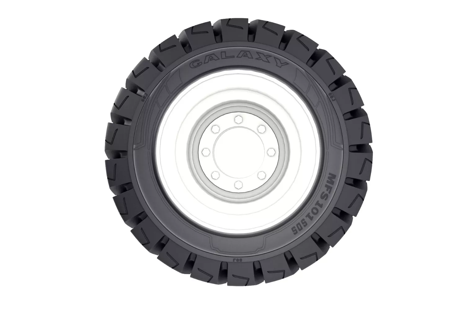 ANVELOPA 15X41/2-8 SOLIDA RUBBER MFS 101 SDS SD QH GALAXY # 110007