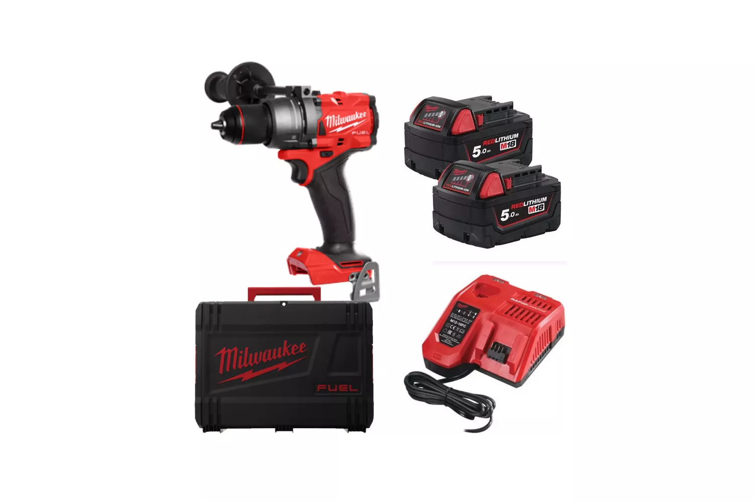 MASINA DE GAURIT SI INSURUBAT CU 2 ACUMULATORI MILWAUKEE # M18FPD3MC / 4933499451