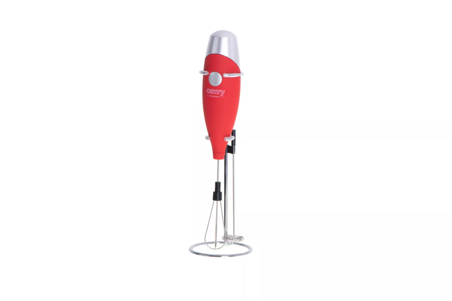APARAT PENTRU SPUMA DE LAPTE ROSU CARMY # CR4501RED