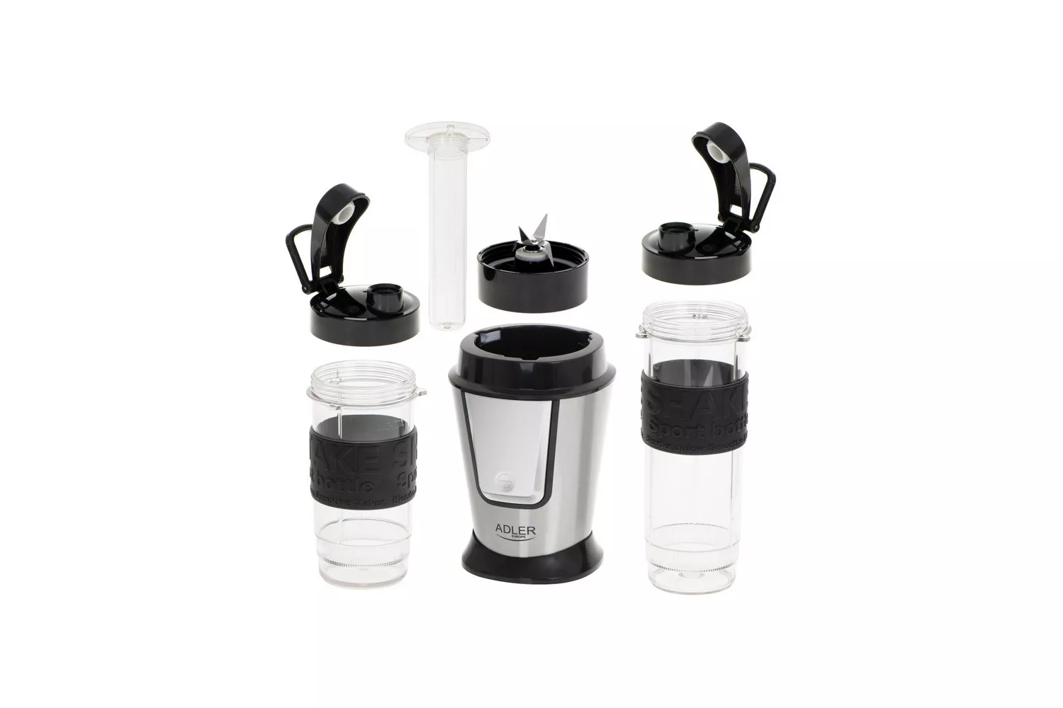 BLENDER CU 2 RECIPIENTE PORTABILE CU CAPAC ADLER # AD4081