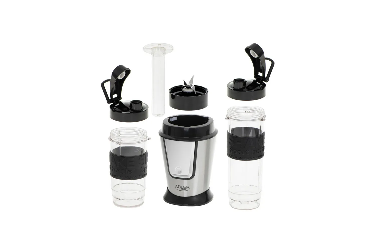 BLENDER CU 2 RECIPIENTE PORTABILE CU CAPAC ADLER # AD4081