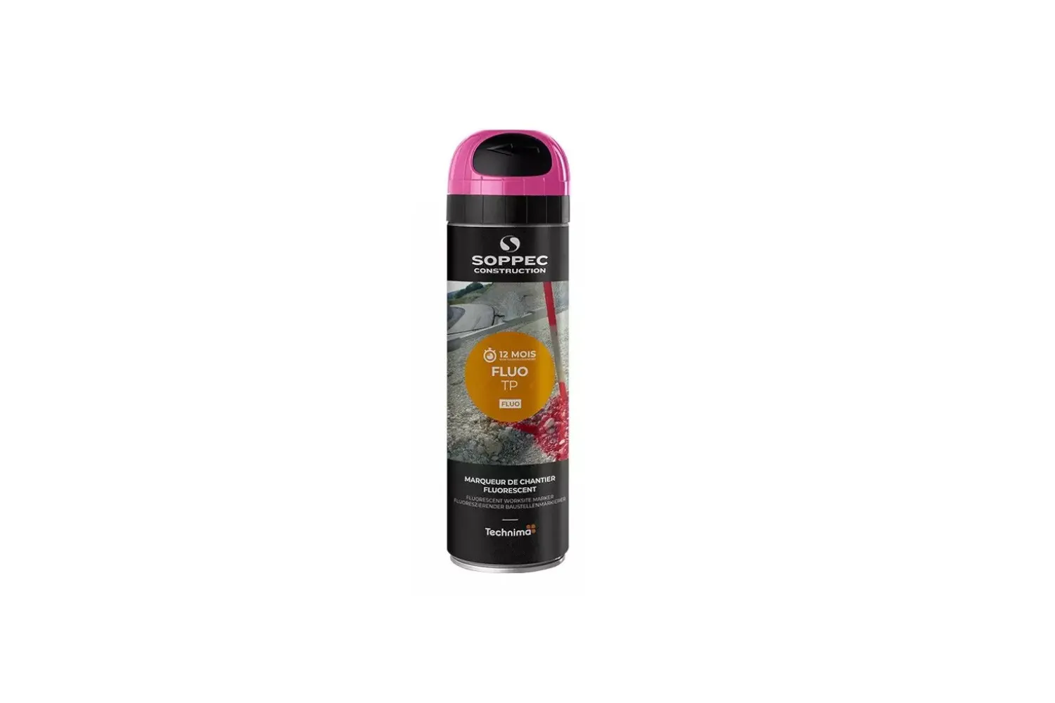 SPRAY CONSTRUCTII FLUO TP ROZ SOPPEC # 141525E