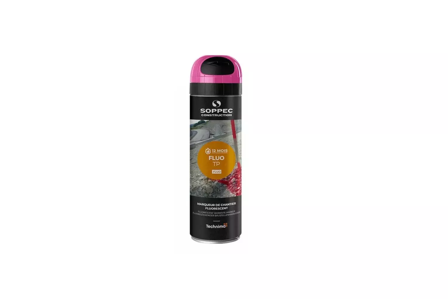 SPRAY CONSTRUCTII FLUO TP ROZ SOPPEC # 141525E