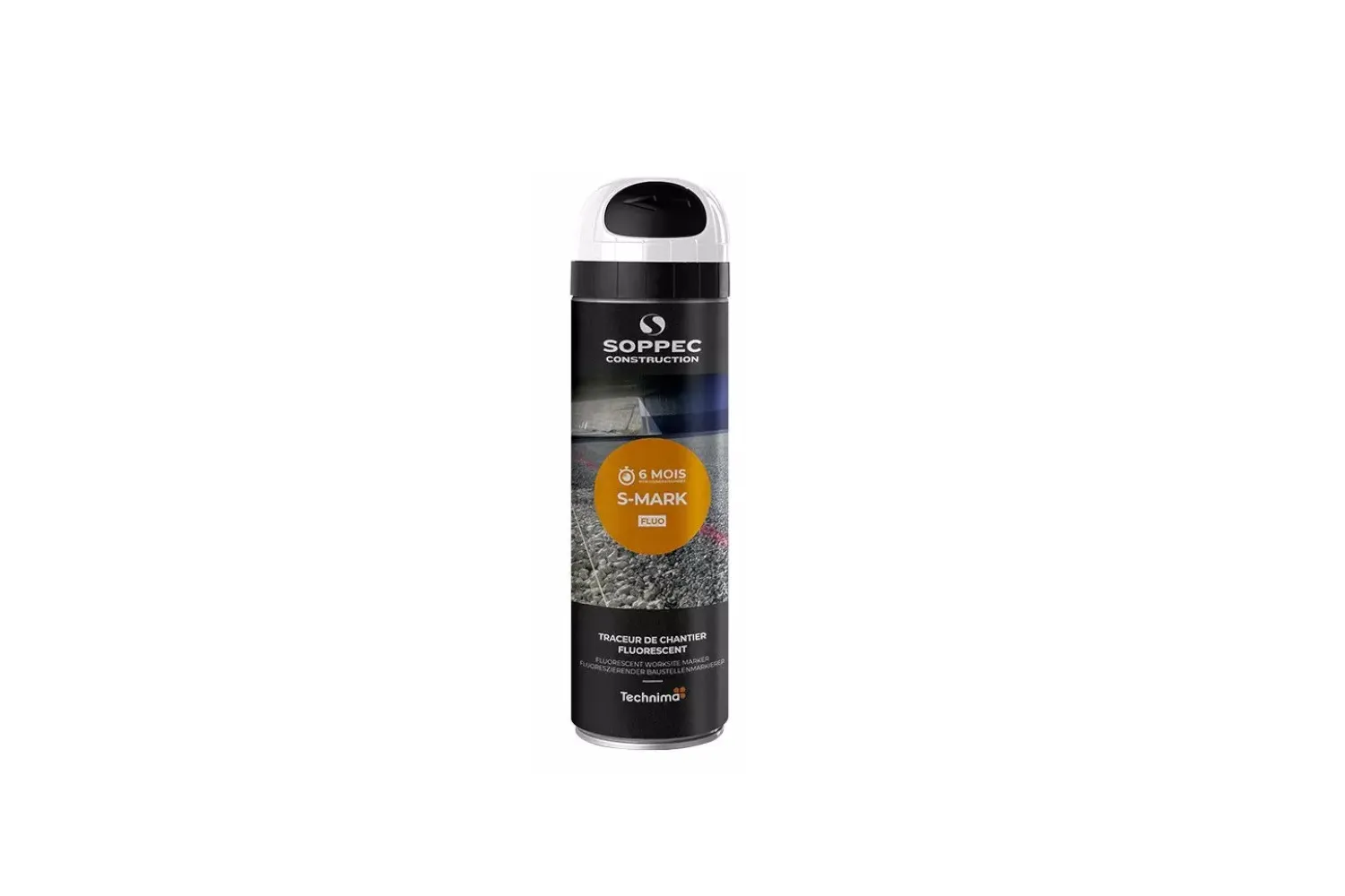 SPRAY CONSTRUCTII S MARK NON-FLUO ALB SOPPEC # 141900E