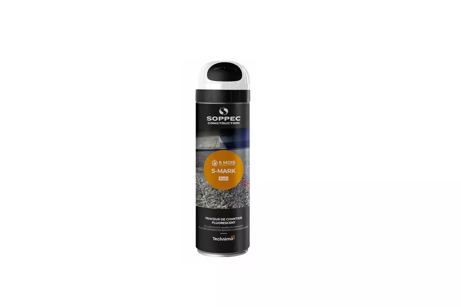 SPRAY CONSTRUCTII S MARK NON-FLUO ALB SOPPEC # 141900E
