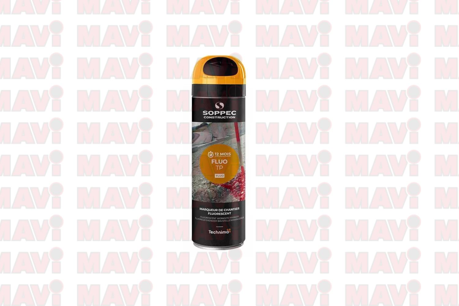 SPRAY CONSTRUCTII FLUO TP PORTOCALIU SOPPEC # 141516E