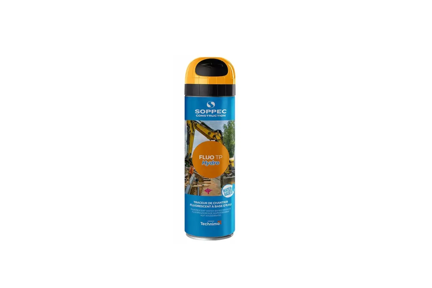 SPRAY CONSTRUCTII FLUO TP HYDRO PORTOCALIU SOPPEC # 143516E