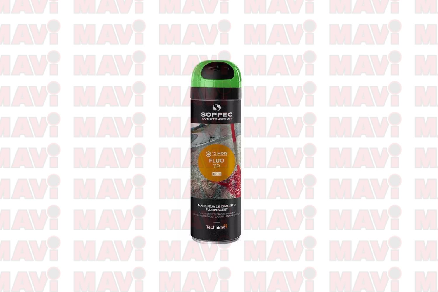 SPRAY CONSTRUCTII FLUO TP VERDE SOPPEC # 141518E