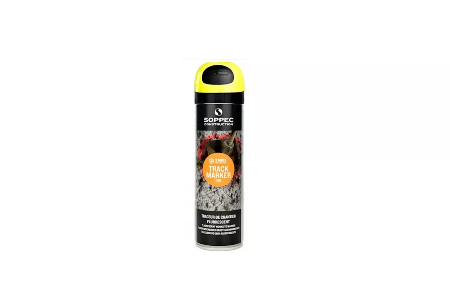 SPRAY CONSTRUCTII TRACK MARKER GALBEN SOPPEC # 141217E