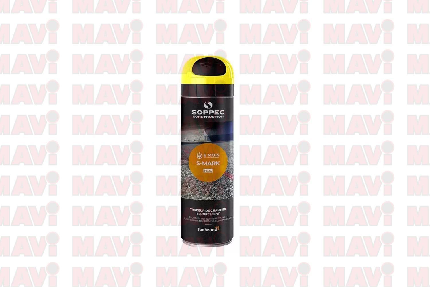 SPRAY CONSTRUCTII S MARK FLUO GALBEN SOPPEC # 141917E
