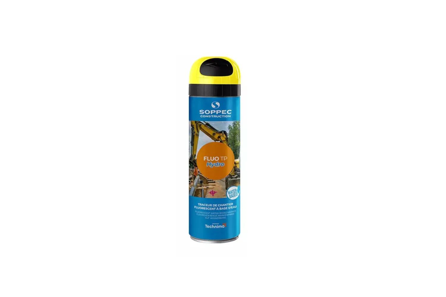 SPRAY CONSTRUCTII FLUO TP HYDRO GALBEN SOPPEC # 143517E