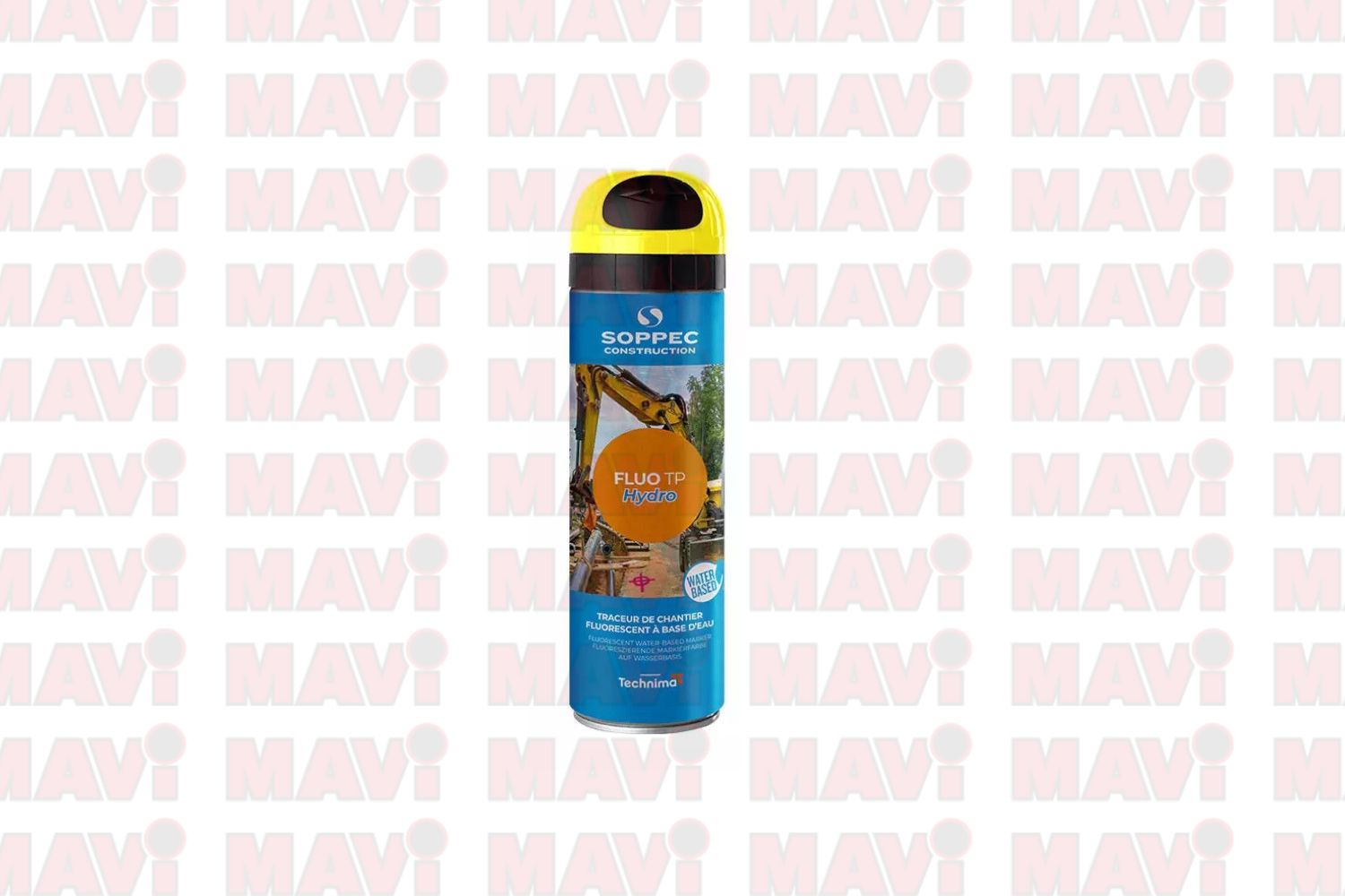 SPRAY CONSTRUCTII FLUO TP HYDRO GALBEN SOPPEC # 143517E