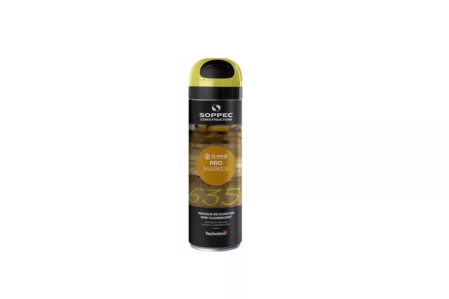 SPRAY CONSTRUCTII PROMARKER GALBEN SOPPEC # 141502E