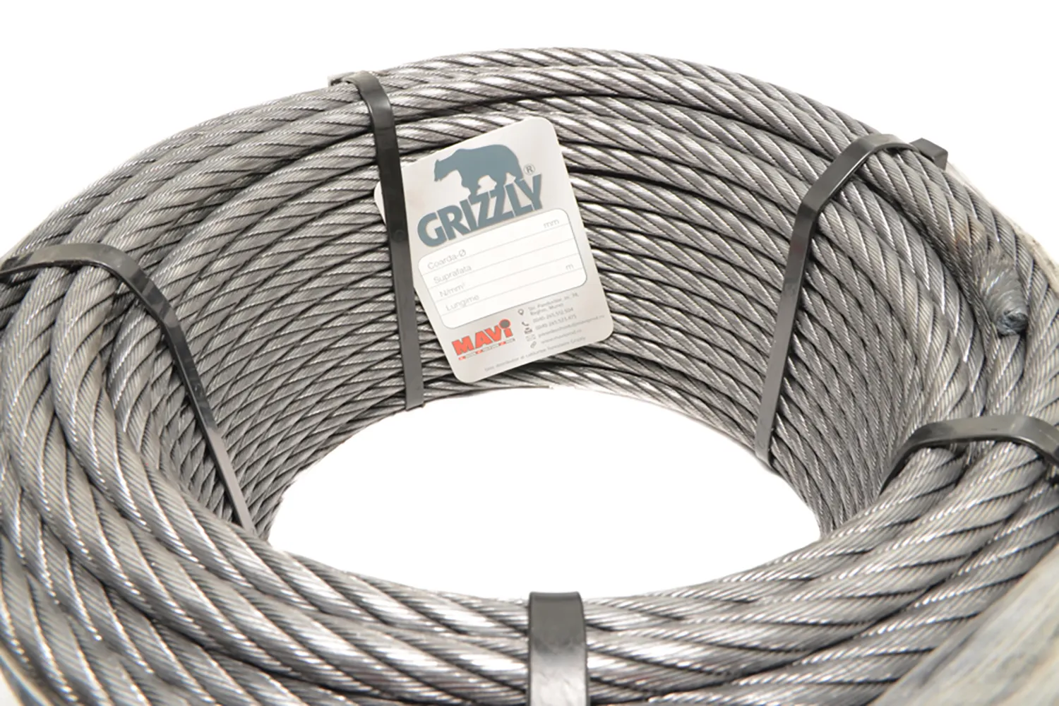 CABLU TRACTIUNE FI13 COMPACTAT GRIZZLY TAF CU CARLIG