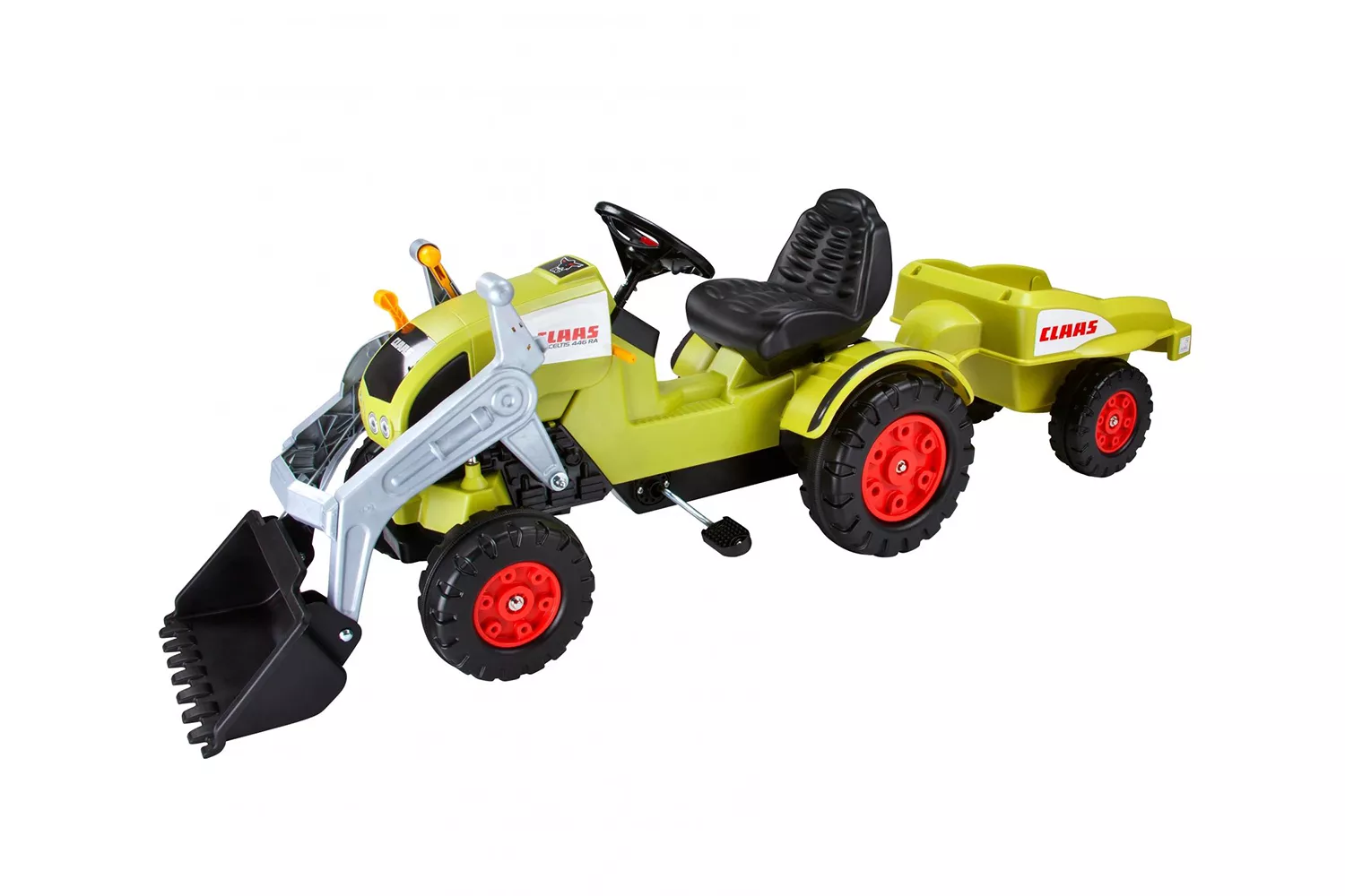 TRACTOR CLAAS CELTIS CU TRAILER SI INCARCATOR FRONTAL BIG # 60056553