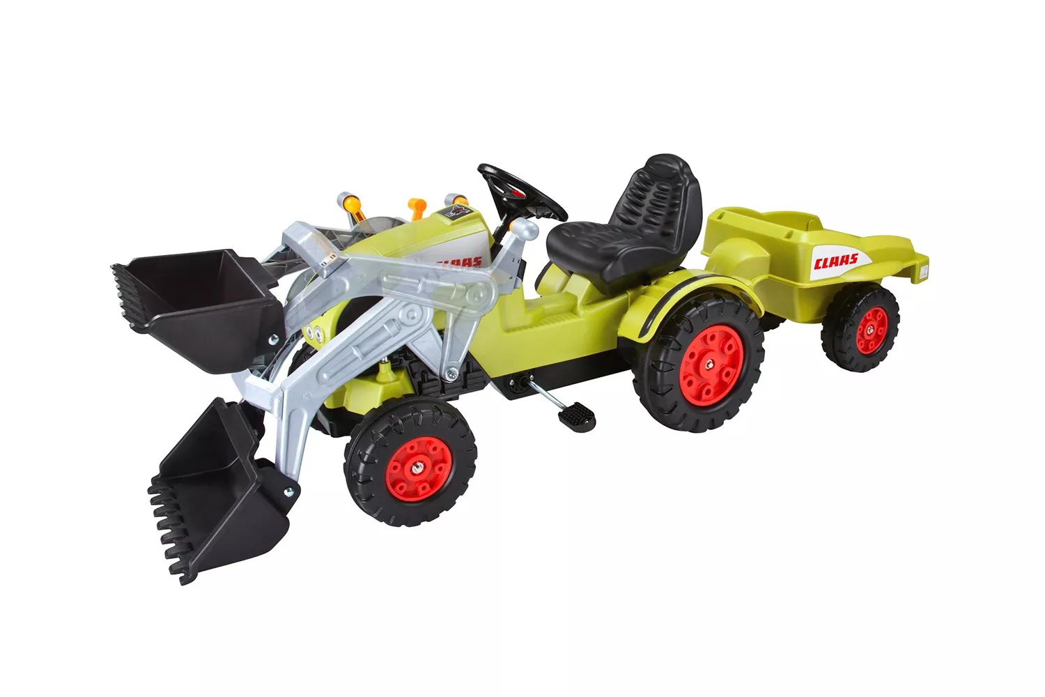 TRACTOR CLAAS CELTIS CU TRAILER SI INCARCATOR FRONTAL BIG # 60056553