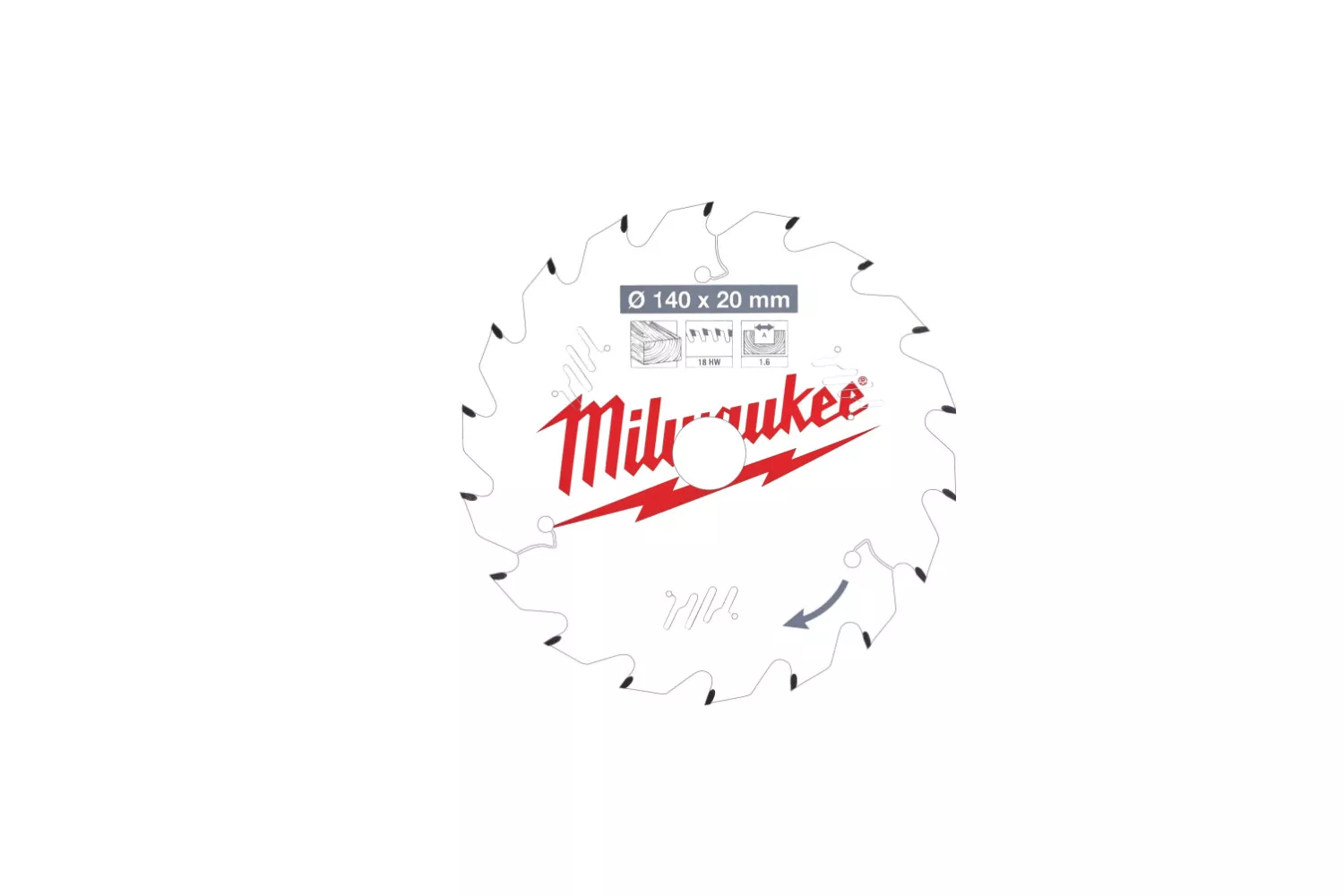 PANZE PENTRU FIERASTRAIE CIRCULARE DE MANA 165X20X1.6 MILWAUKEE # 4932471932