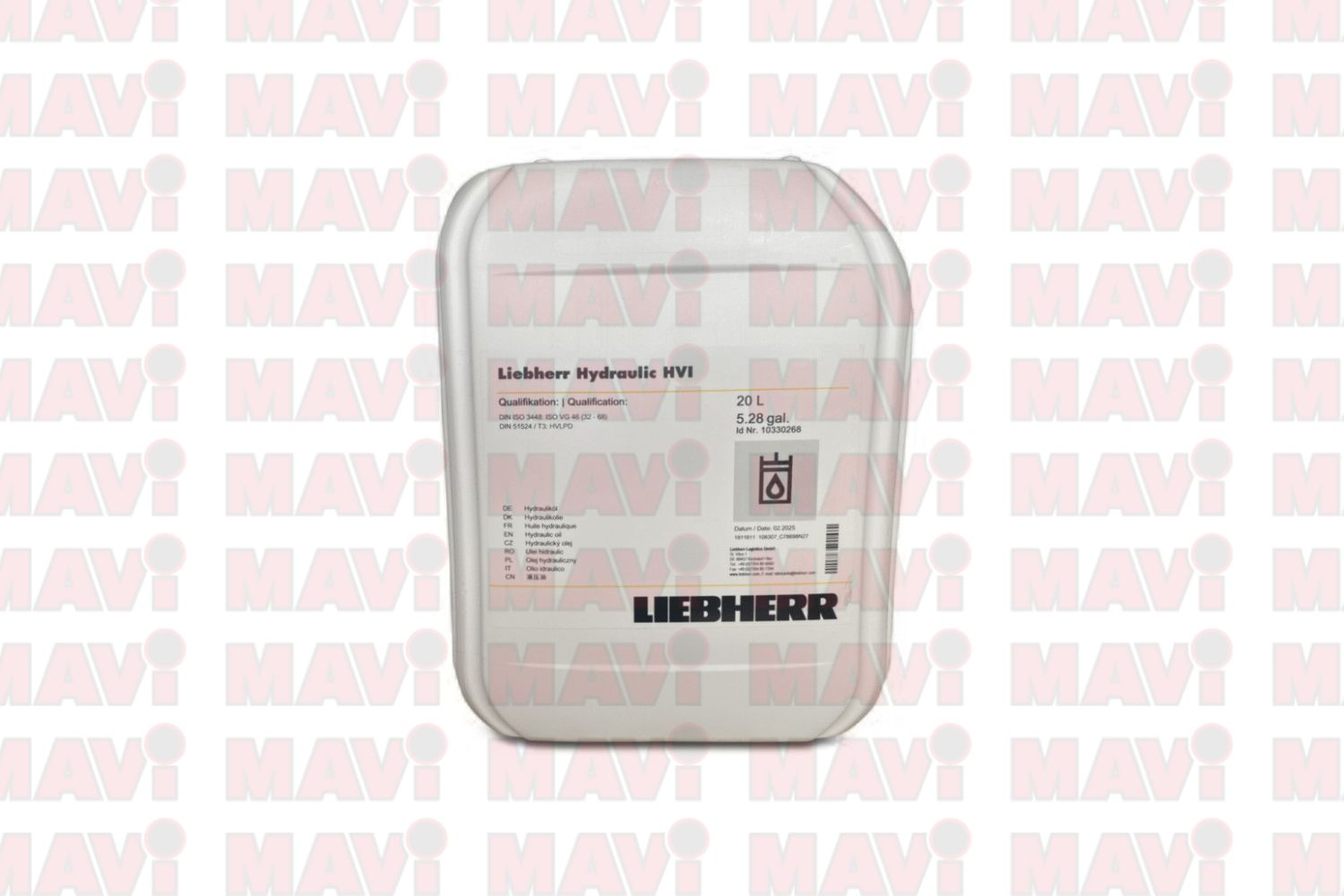ULEI HIDRAULIC LIEBHERR ISO VG 46 20 LITRI # 10330268