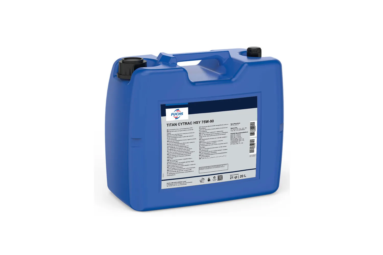 ULEI 75W90 TITAN CYTRAC HSY FUCHS 20L 