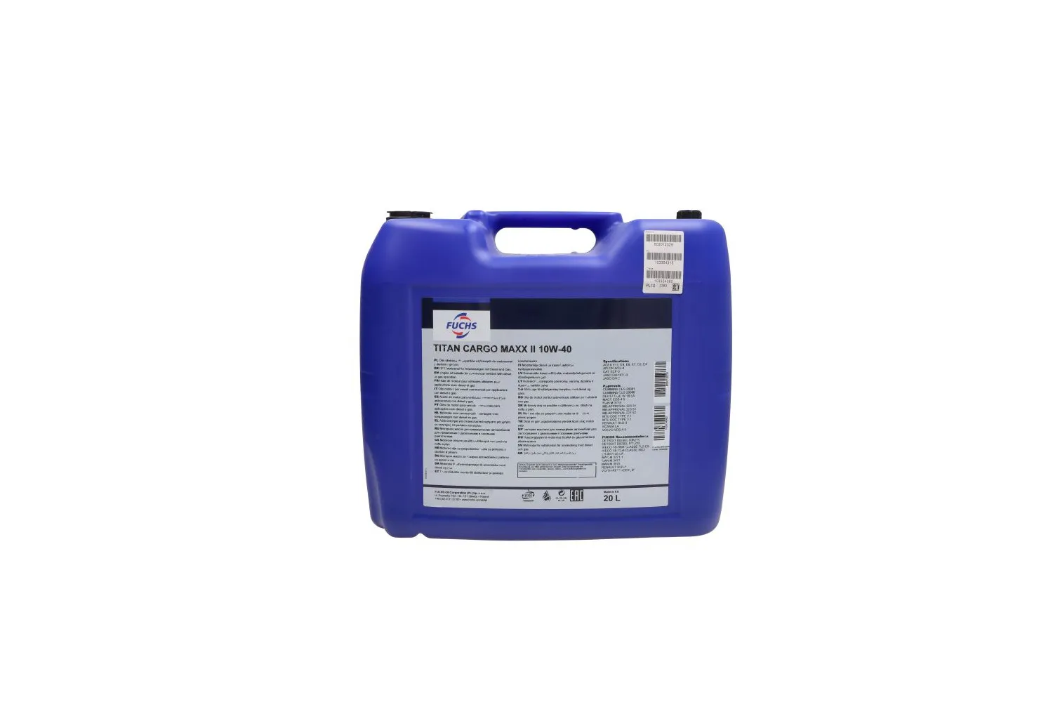 ULEI 5W30 TITAN CARGO MAXX II FUCHS 20L