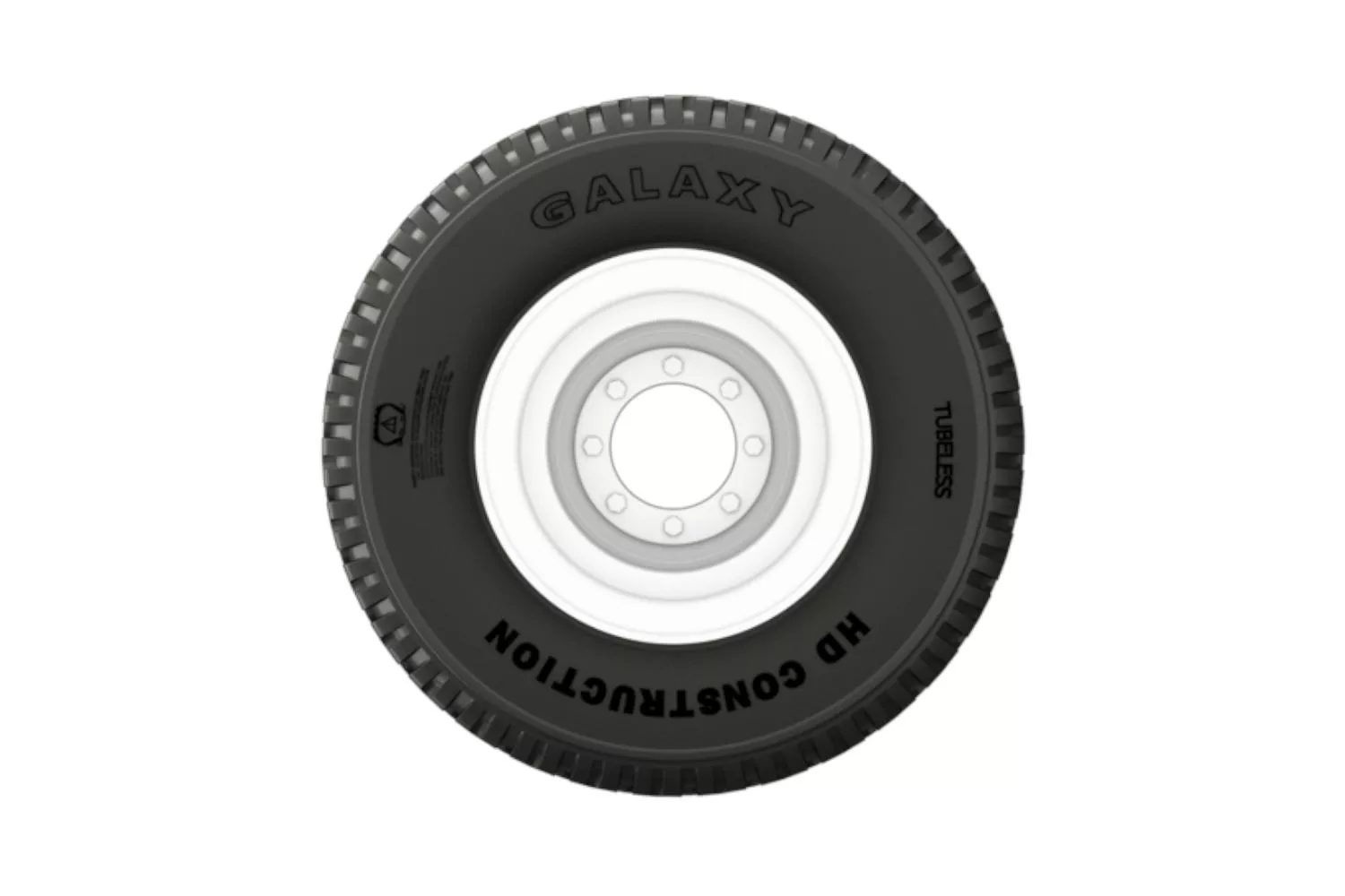 Anvelopa industriala Galaxy, 12.5/80-18, 16PR, HD Construction F-3, TL, diagonala # 570291