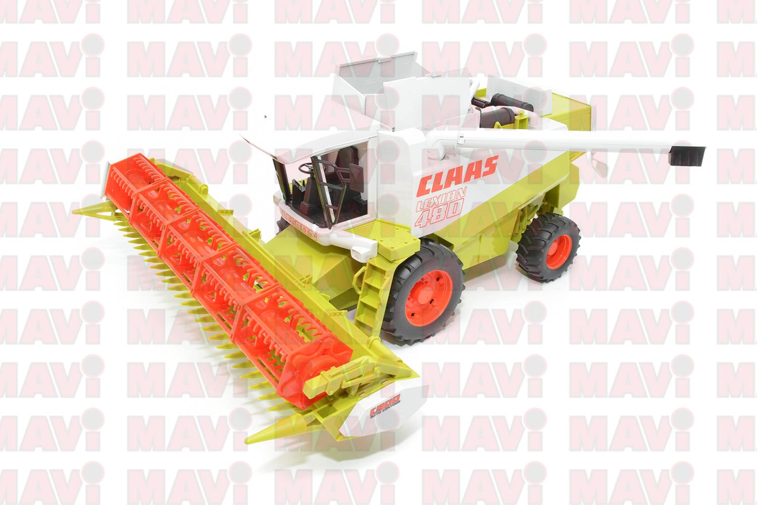 Jucarie Bruder, combina de treierat Claas Lexion 480, 1:16, 450x370x220 mm # 02120