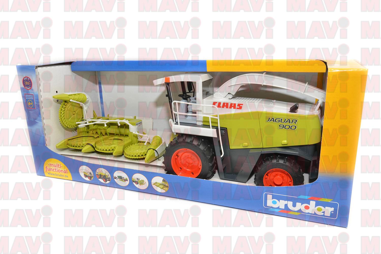 Jucarie Bruder, combina de treierat Claas Jaguar 900, 1:16, 450x325x220 mm # 02131