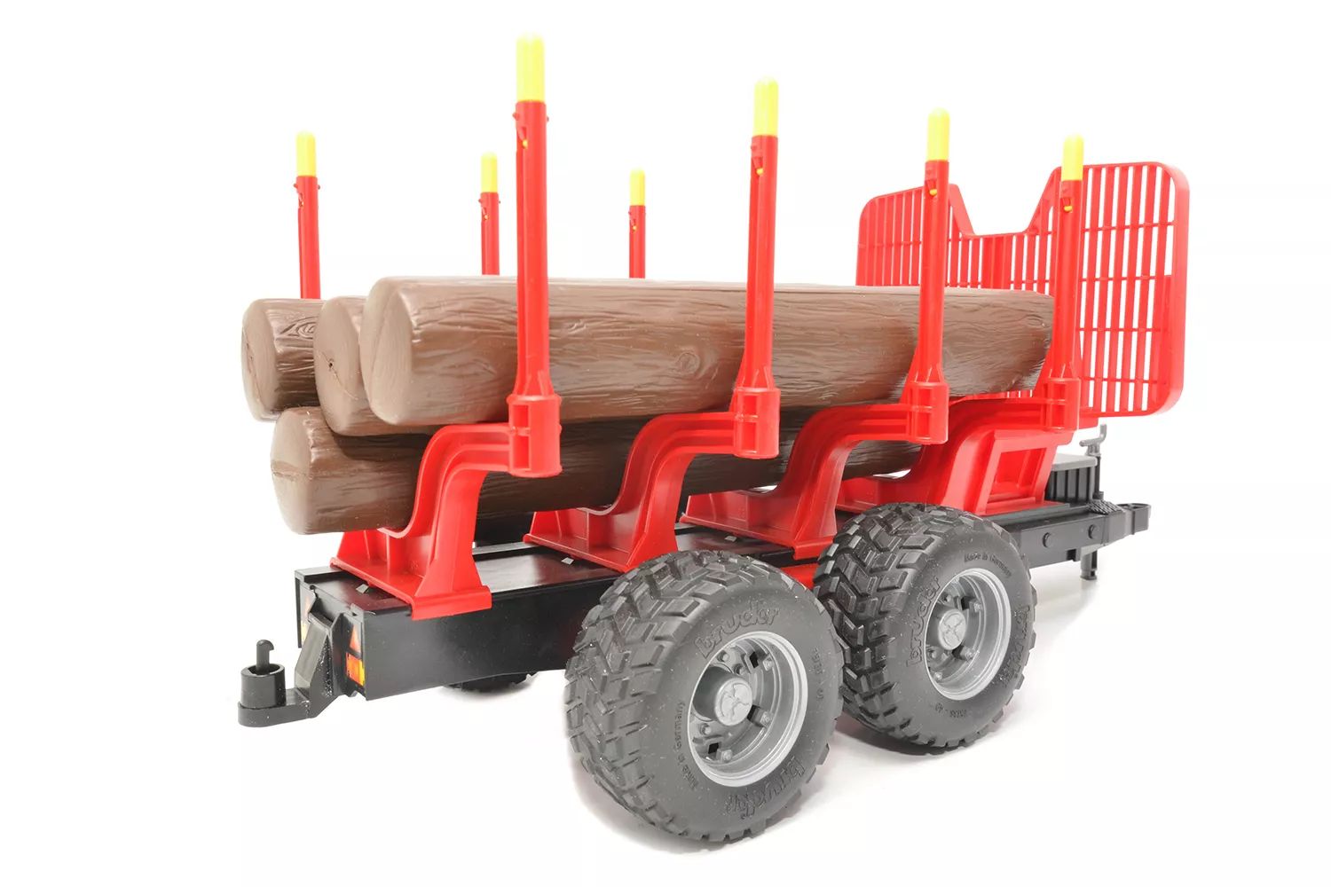 Jucarie Bruder remorca cu 4 butuci 1:16, 429x168x195 mm # 02251