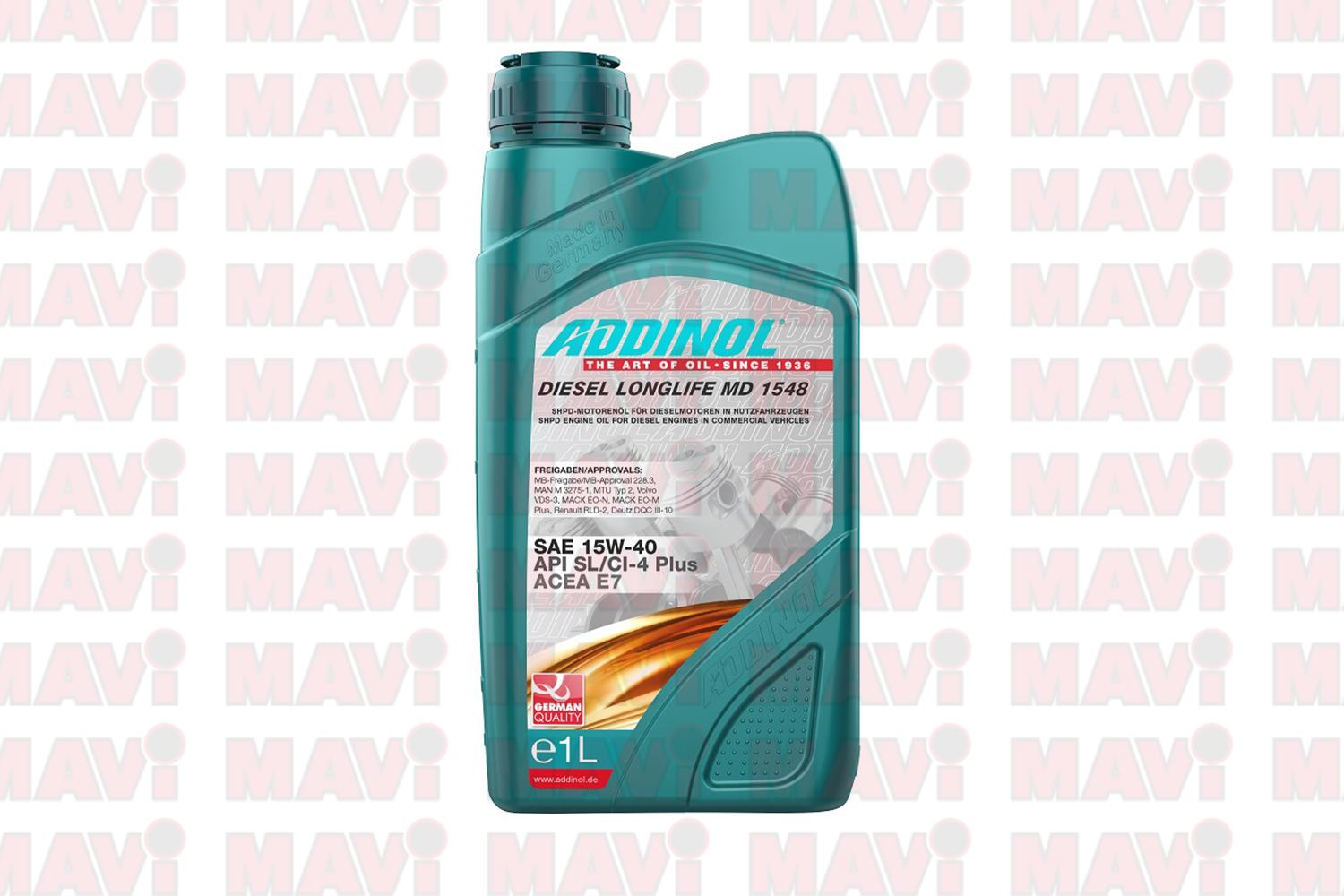 Ulei utilaje multimarca-Ulei Addinol Longlife 15W40 1 L-MAVI