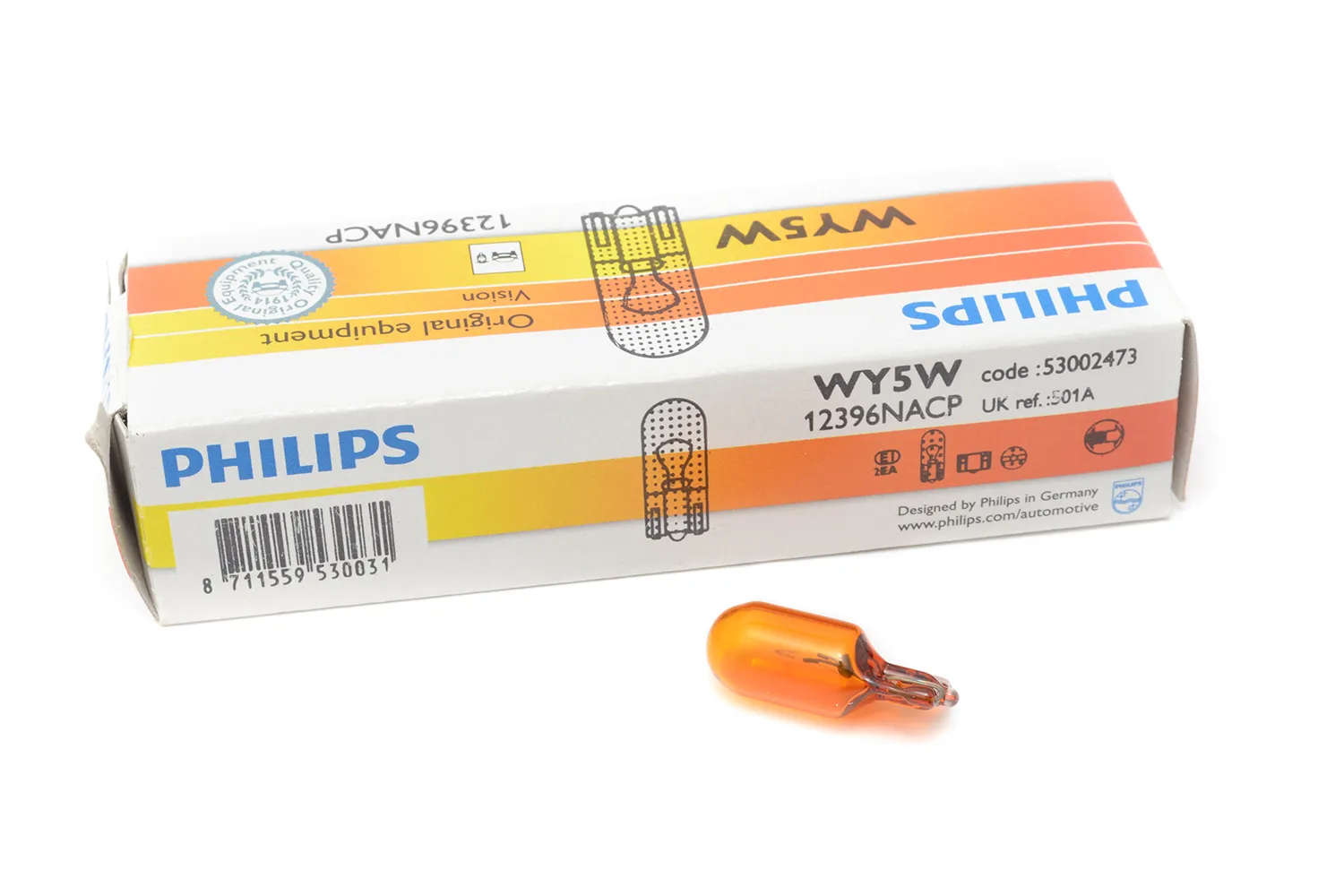 Bec Fara Soclu 12Vxwy5W Philips # 12396Cp