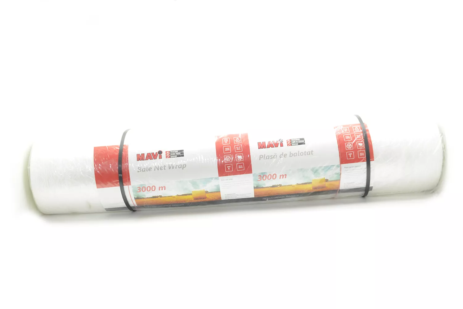 Plasa de balotat Mavi 3000 m, latime de lucru 1250 mm
