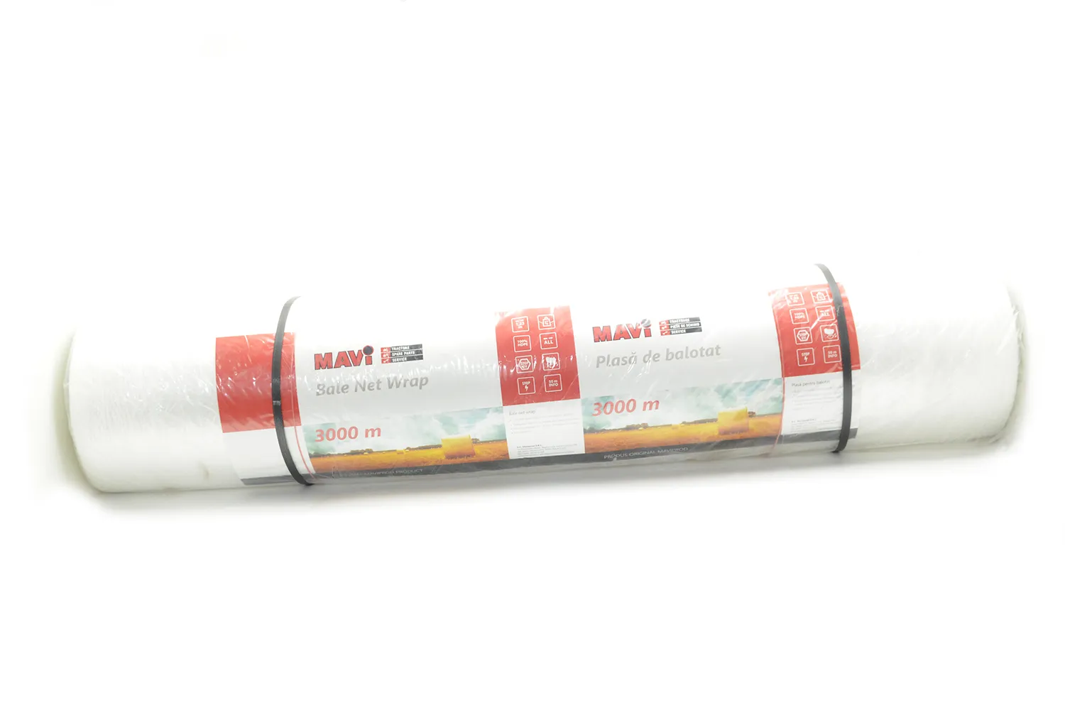 Plasa de balotat Mavi 3000 m, latime de lucru 1250 mm